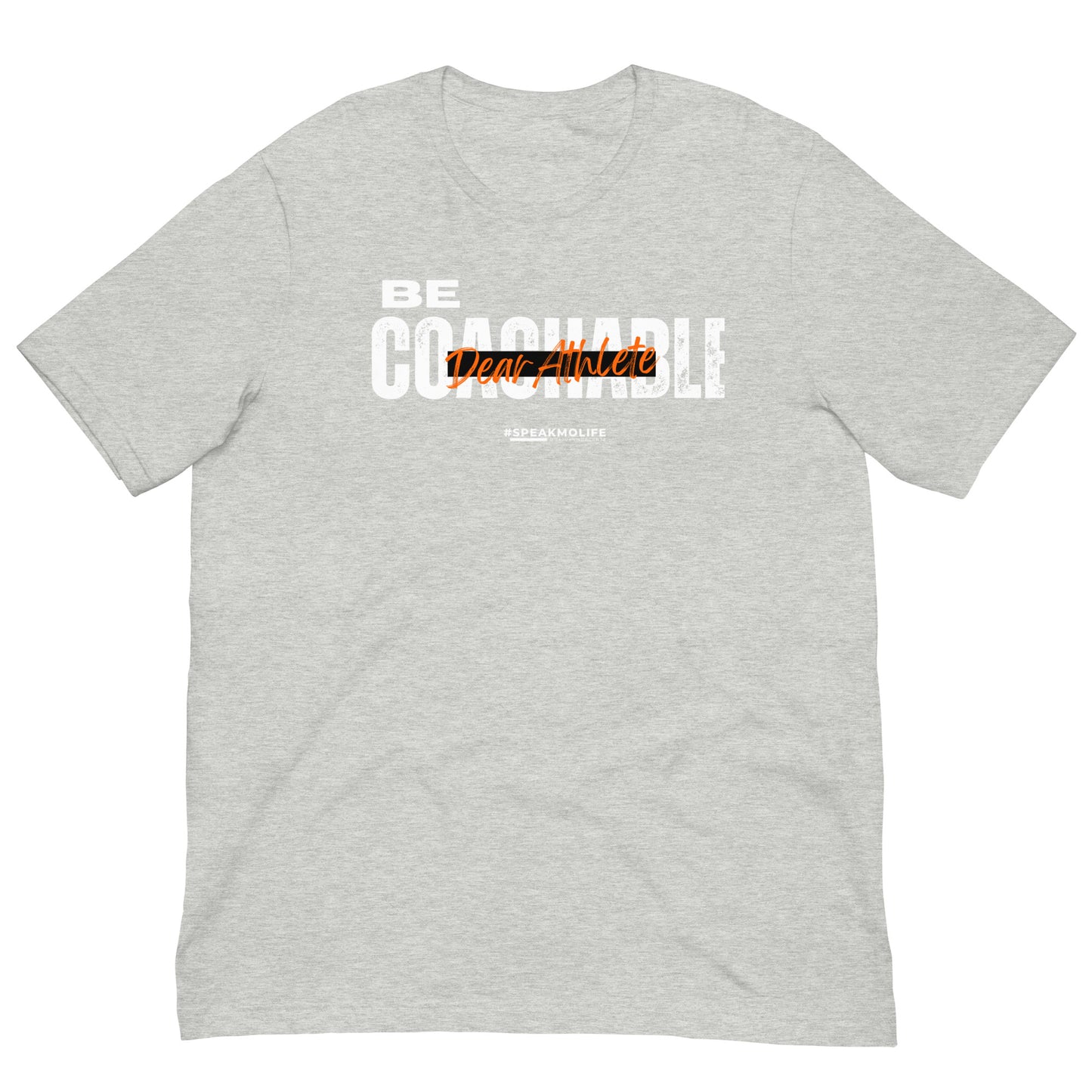 BE COACHABLE Unisex t-shirt