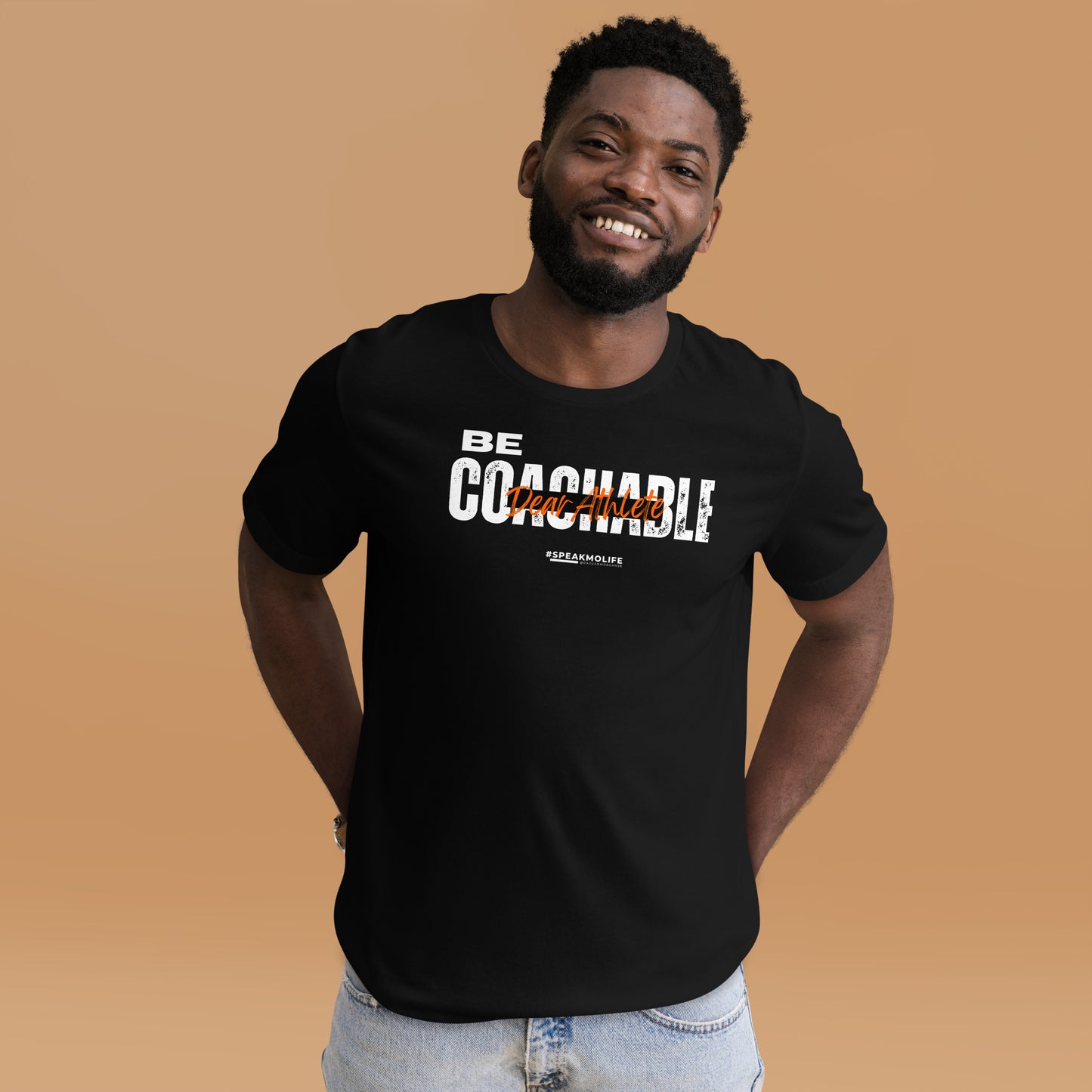 BE COACHABLE Unisex t-shirt