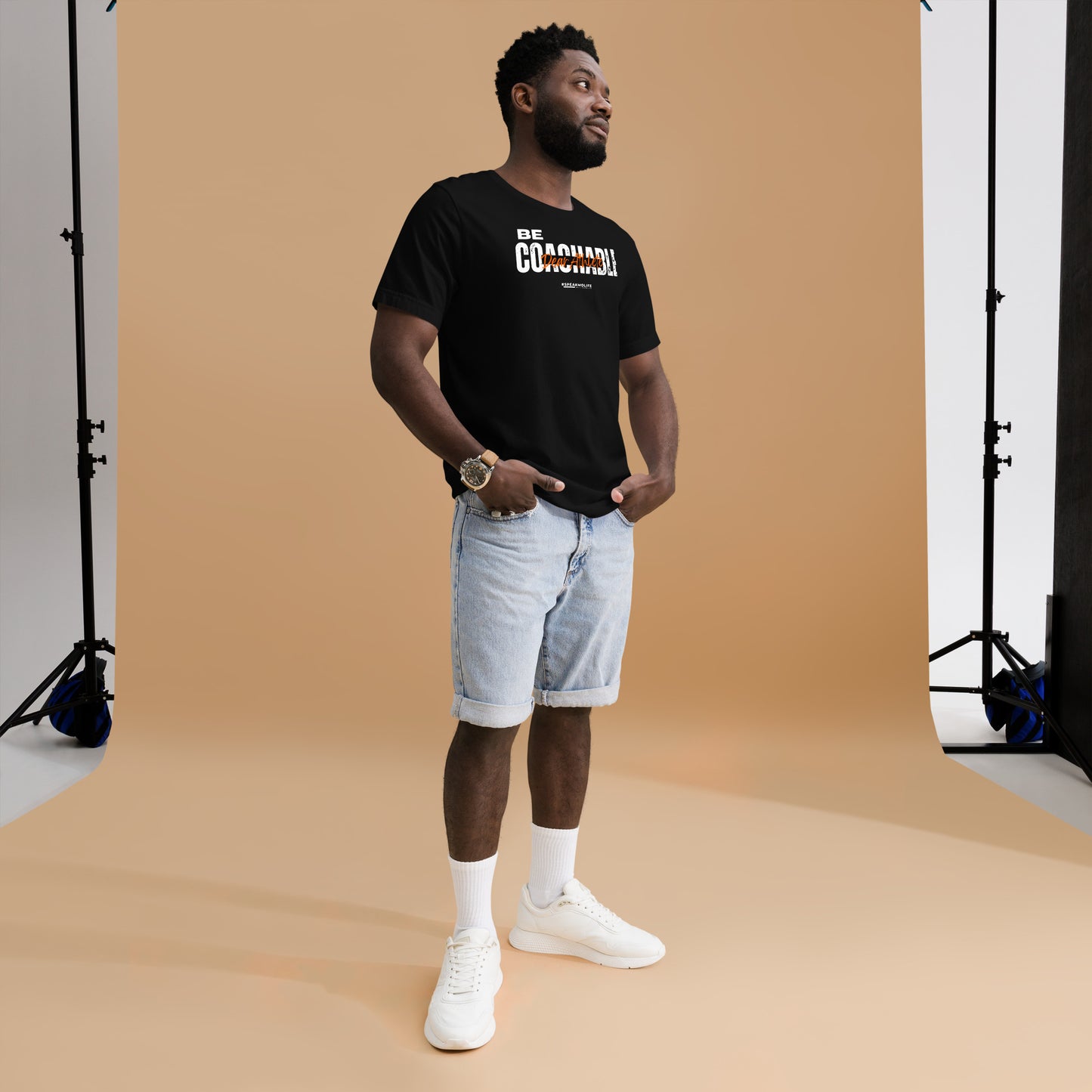 BE COACHABLE Unisex t-shirt